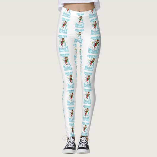kerstsanta joe biden kamala harris unicorn leggings (Voorkant)