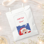 kerstSANTA ZEGT: "Favor Bag personaliseren" Bedankzakje (Geknipt)