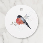 KerstScandinavian Gnome Bedankjes Labels (Achterkant)