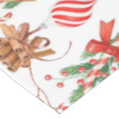 Kerstscans, kaneel en patroonpatroon tafelkleed (Gekanteld)