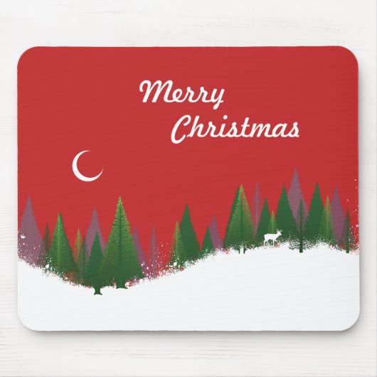 kerstscène Bossen Muismat (Voorkant)