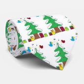 Kerstscène -das stropdas (Opgerold)