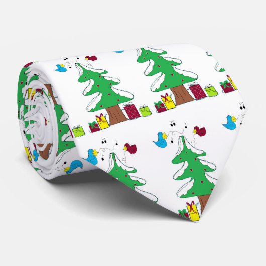 Kerstscène -das stropdas (Opgerold)