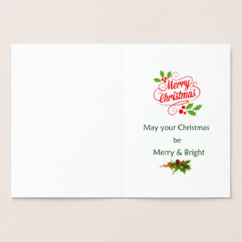 Kerstscène Folie Kaarten