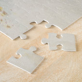 Kerstscène Holly Snow Winter Legpuzzel (Zijkant)