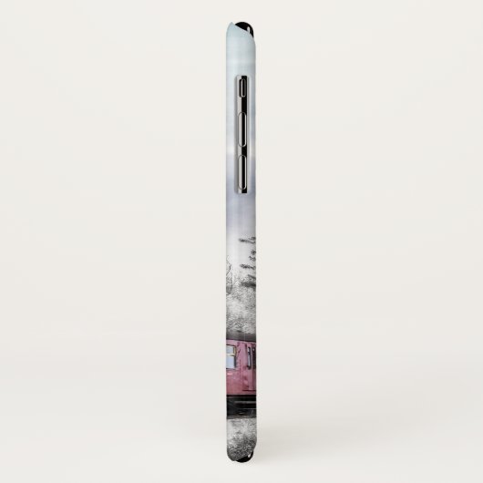  kerstscène in de winter Case-Mate iPhone case (Achterkant/links)