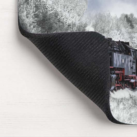  kerstscène in de winter muismat (Hoek)