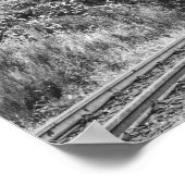  kerstscène in de winter poster (Hoek)