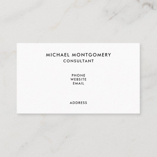  kerstscène in de winter visitekaartje (Achterkant)