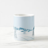 kerstscène met Mok-sneeuw Koffiemok (Center)