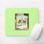 kerstscène muismat (Met muis)