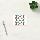 Kerstscène naadloos patroon post-it® notes (Kantoor)