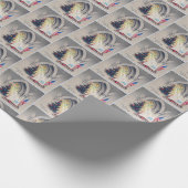  kerstscène uit de Heilige Bijbel van Patriottisch Cadeaupapier (Hoek)