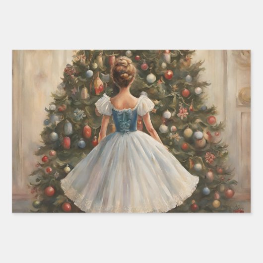 Kerstscènes Inpakpapier Vel (Voorkant 2)