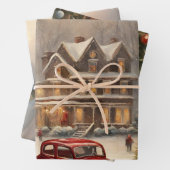 Kerstscènes Inpakpapier Vel (In situ)