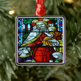 Kerstscènes Metalen Ornament