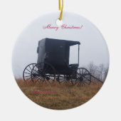 kerstscènes uit Ohio Keramisch Ornament (Voorkant)