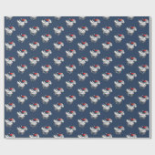 Kerstschaap Cadeaupapier (Vlak)