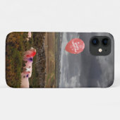 Kerstschaap Case-Mate iPhone Case (Achterkant (horizontaal))