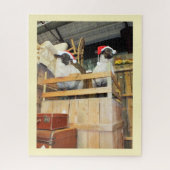 Kerstschaap Legpuzzel (Verticaal)