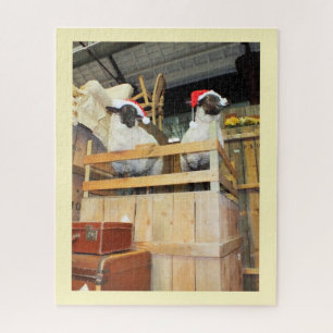 Kerstschaap Legpuzzel