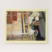 Kerstschaap Legpuzzel (Horizontaal)