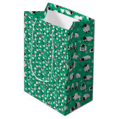 kerstschaap medium cadeauzakje (Voorkant Gekanteld)