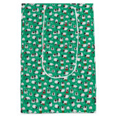 kerstschaap medium cadeauzakje (Achterkant)