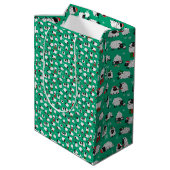 kerstschaap medium cadeauzakje (Achterkant Gekanteld)