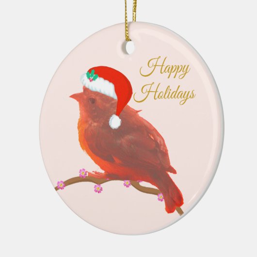 Kerstschatje Keramisch Ornament (Links)