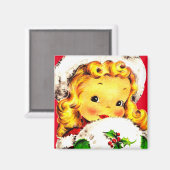 kerstschatje magneet (Voorkant / Achterkant)