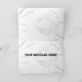 kerstschedel feestdagen kaart (Binnen)