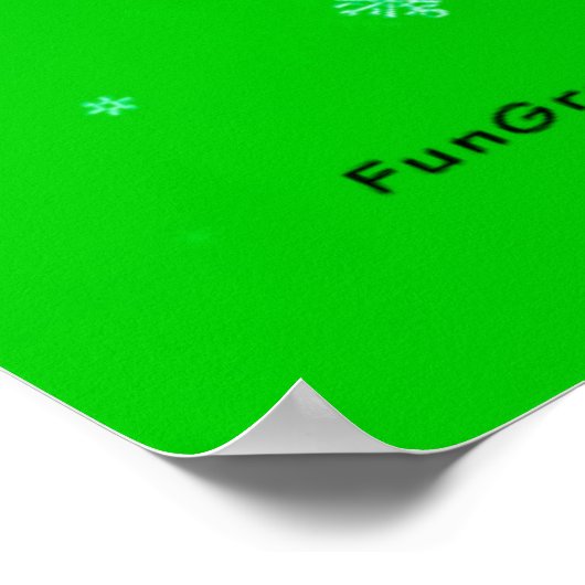 kerstschedel poster (Hoek)