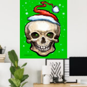 kerstschedel poster (Thuiskantoor)