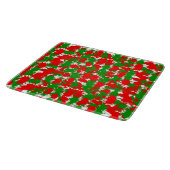kerstschilder snijplank (Hoek)
