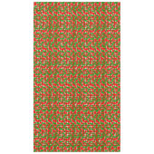 kerstschilder tafelkleed (Voorkant)