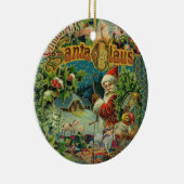  kerstschilderij keramisch ornament (Rechts)