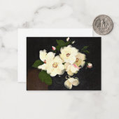 kerstschilderij, Rozen Notitiekaartje (Voorkant / Achterkant in situ)