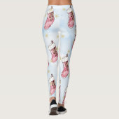 kerstschilderijen leggings (Achterkant)