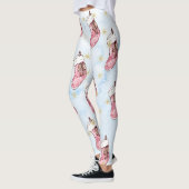 kerstschilderijen leggings (Links)
