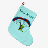 Kerstschildering Grote Kerstsok (Voorkant (Hangend))