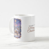 Kerstschildering Mok (Voorkant links)