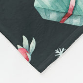  kerstschildering van de waterverf fleece deken (Hoek)