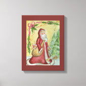 kerstschilderkunst canvas afdruk (Voorkant)