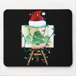 Kerstschilderontwerp _ Santa Xmas Schilder Kunsten Muismat
