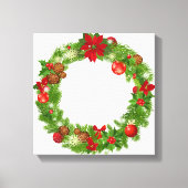 kerstschildoek canvas afdruk (Voorkant)