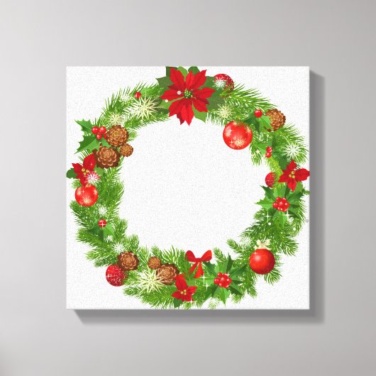 kerstschildoek canvas afdruk (Voorkant)