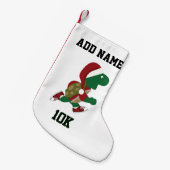 Kerstschildpad 10K Kleine Kerstsok (Voorkant (Hangend))