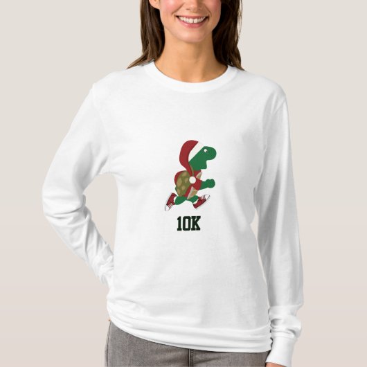 Kerstschildpad 10K T-shirt (Voorkant)