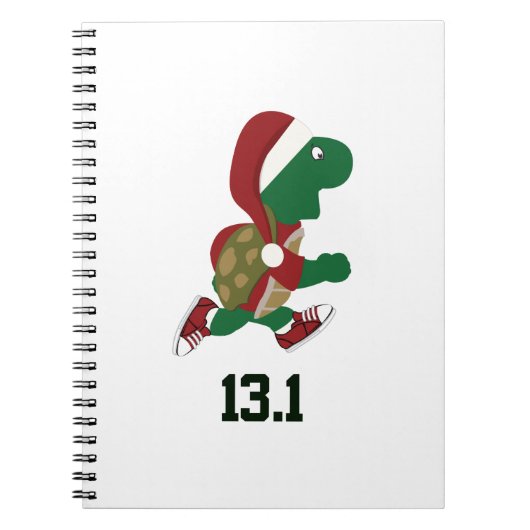 Kerstschildpad 13.1 notitieboek (Voorkant)